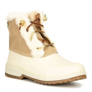 NIB SPERRY MARITIME REPEL WATER RESISTANT COLD WEATHER BOOTS SIZE 9.5